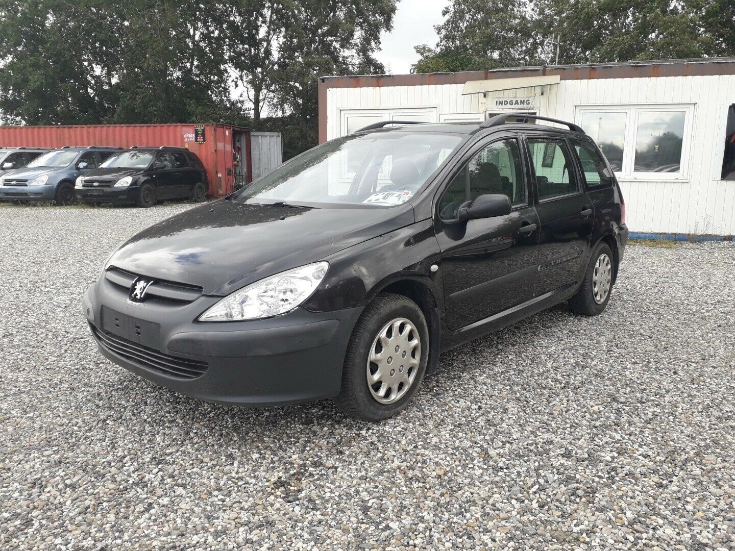 Grå Peugeot 307 fra 2002