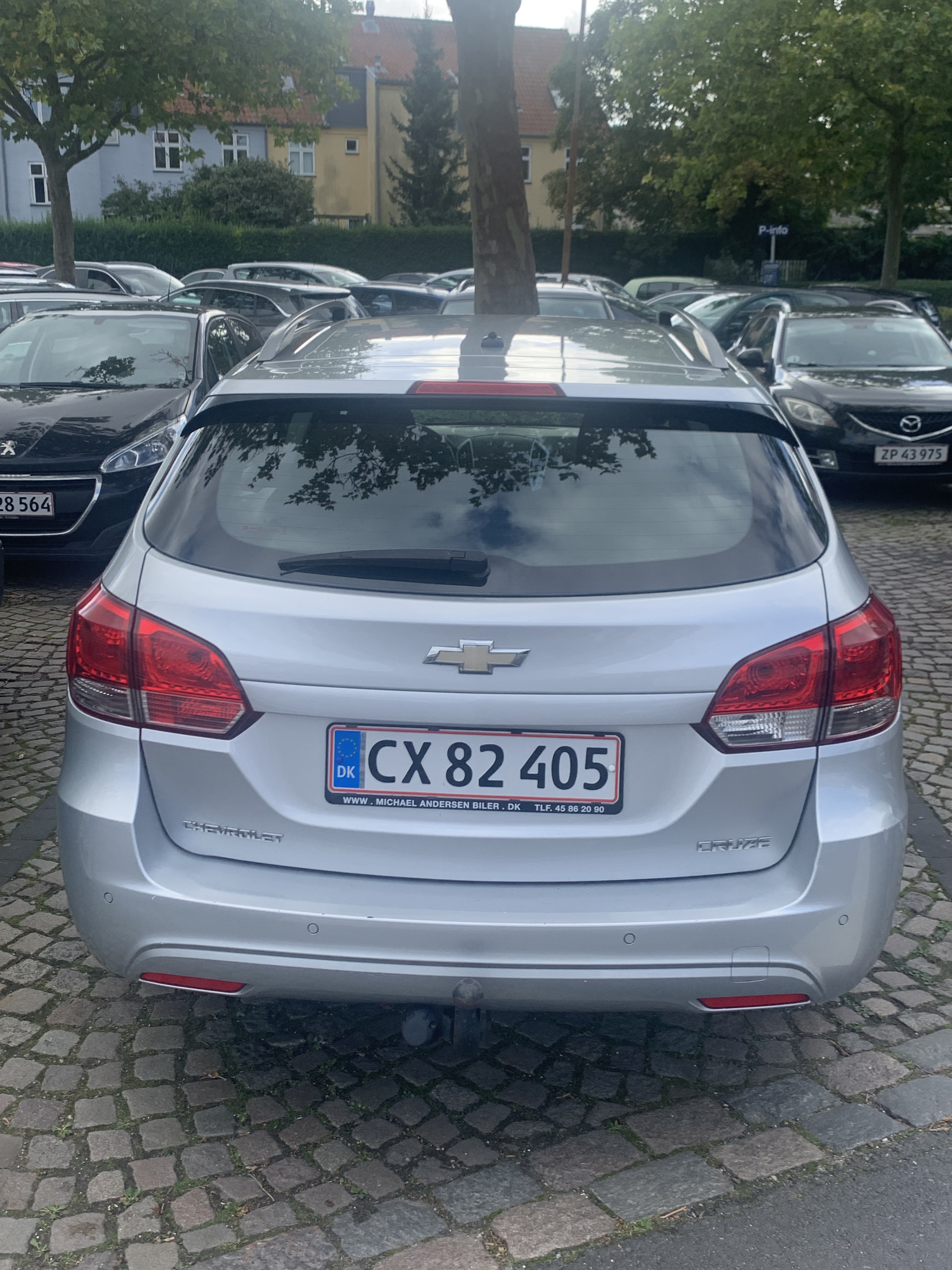 Grå Chevrolet Cruze fra 2013