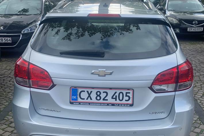 Grå Chevrolet Cruze fra 2013