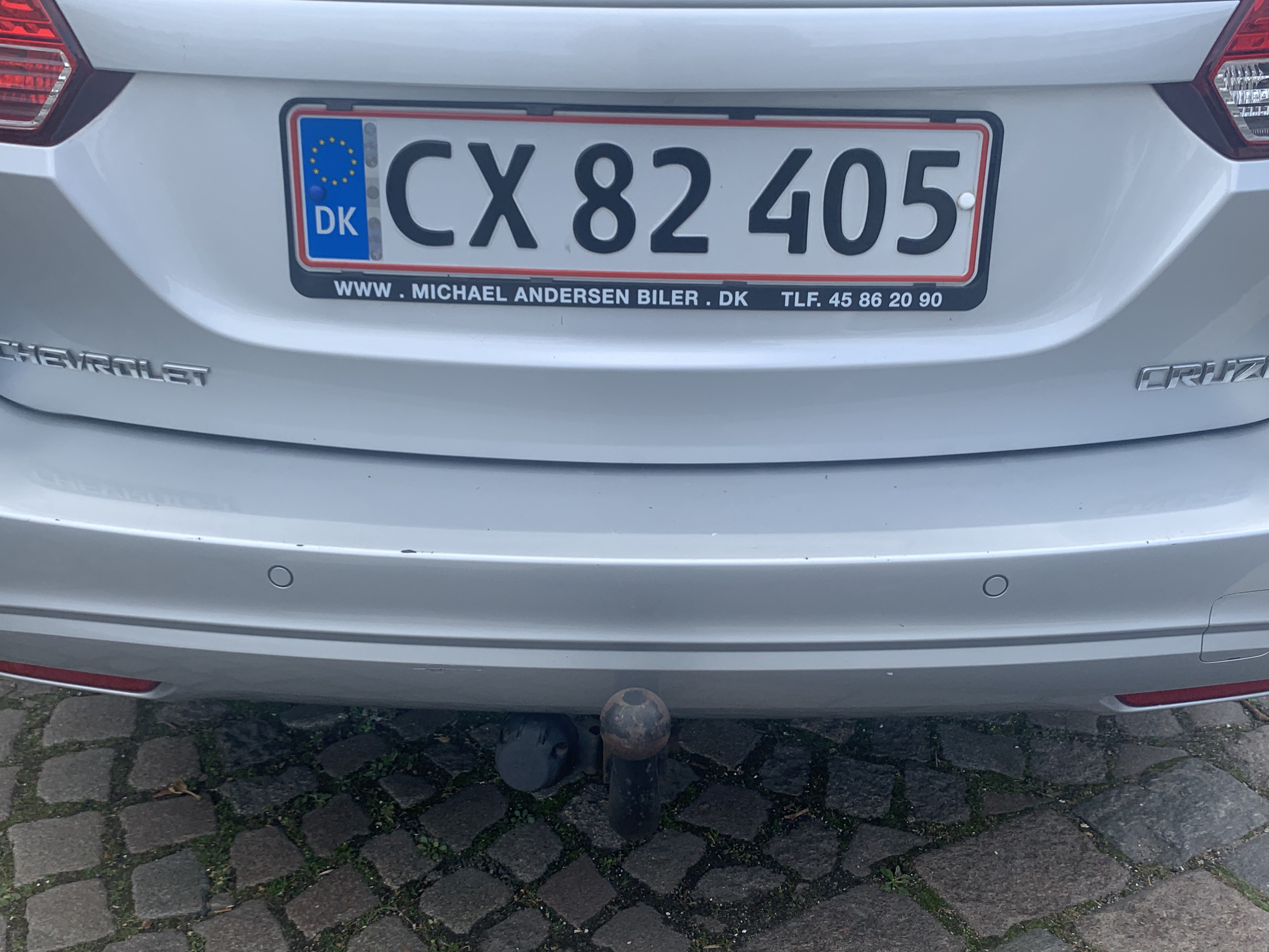 Grå Chevrolet Cruze fra 2013