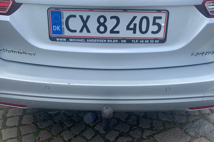 Grå Chevrolet Cruze fra 2013