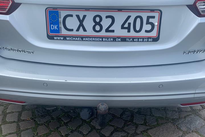Grå Chevrolet Cruze fra 2013