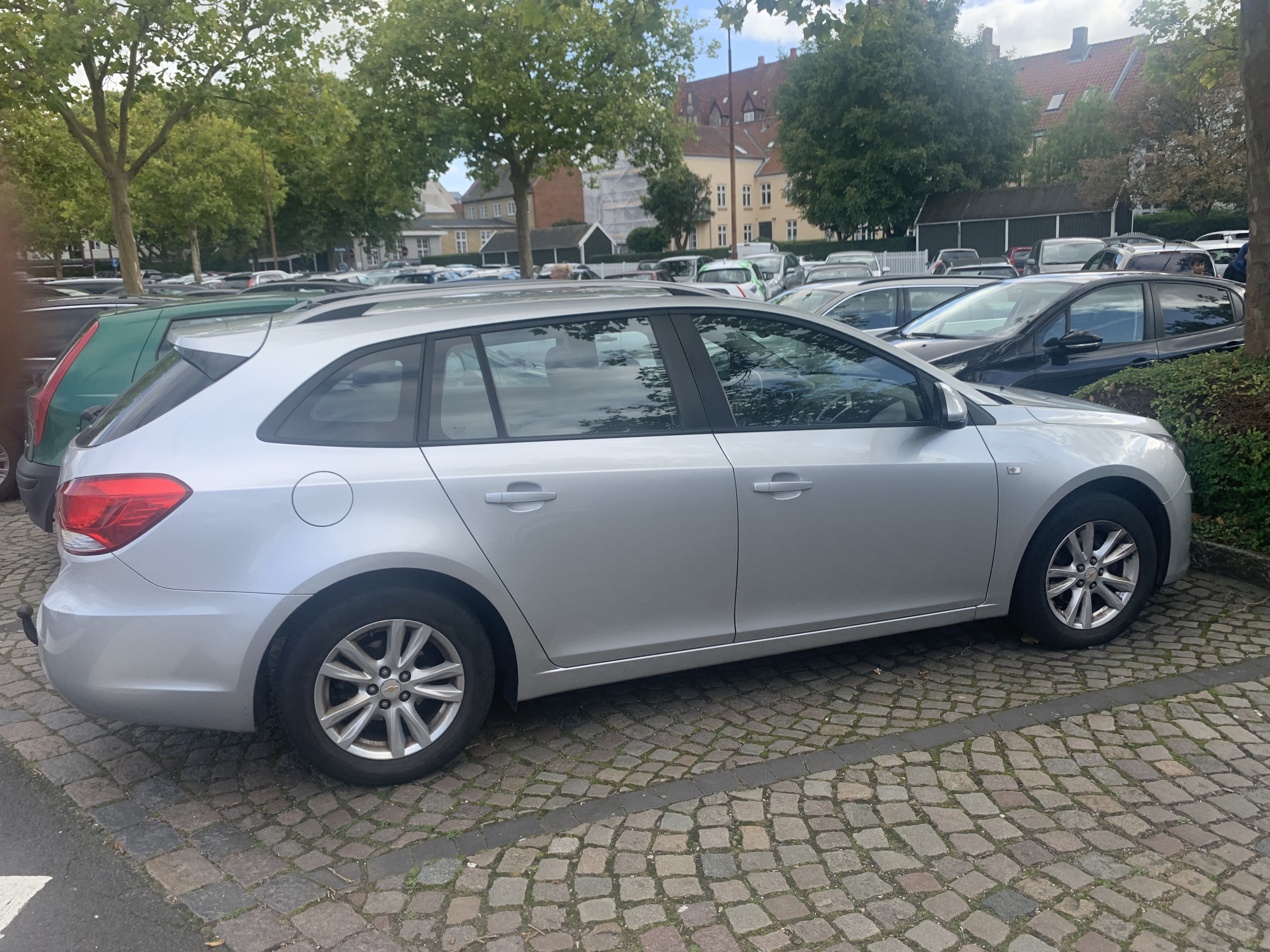Grå Chevrolet Cruze fra 2013
