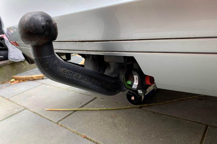 Sølv VW Golf VI fra 2011