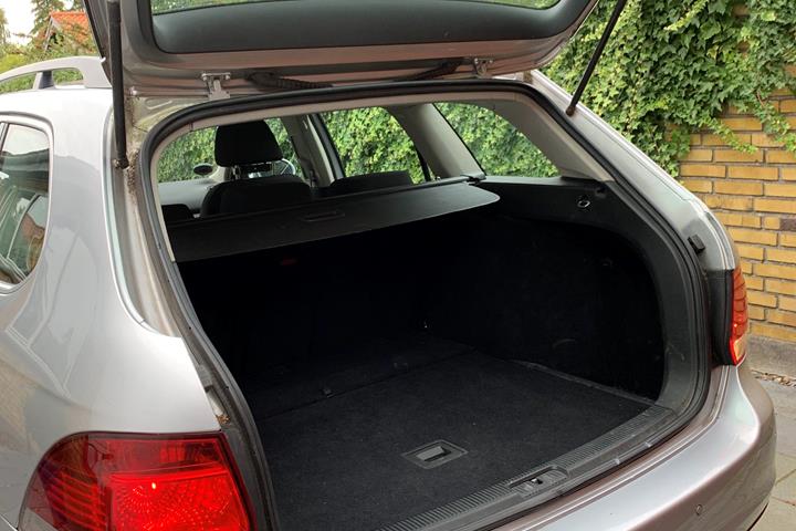 Sølv VW Golf VI fra 2011