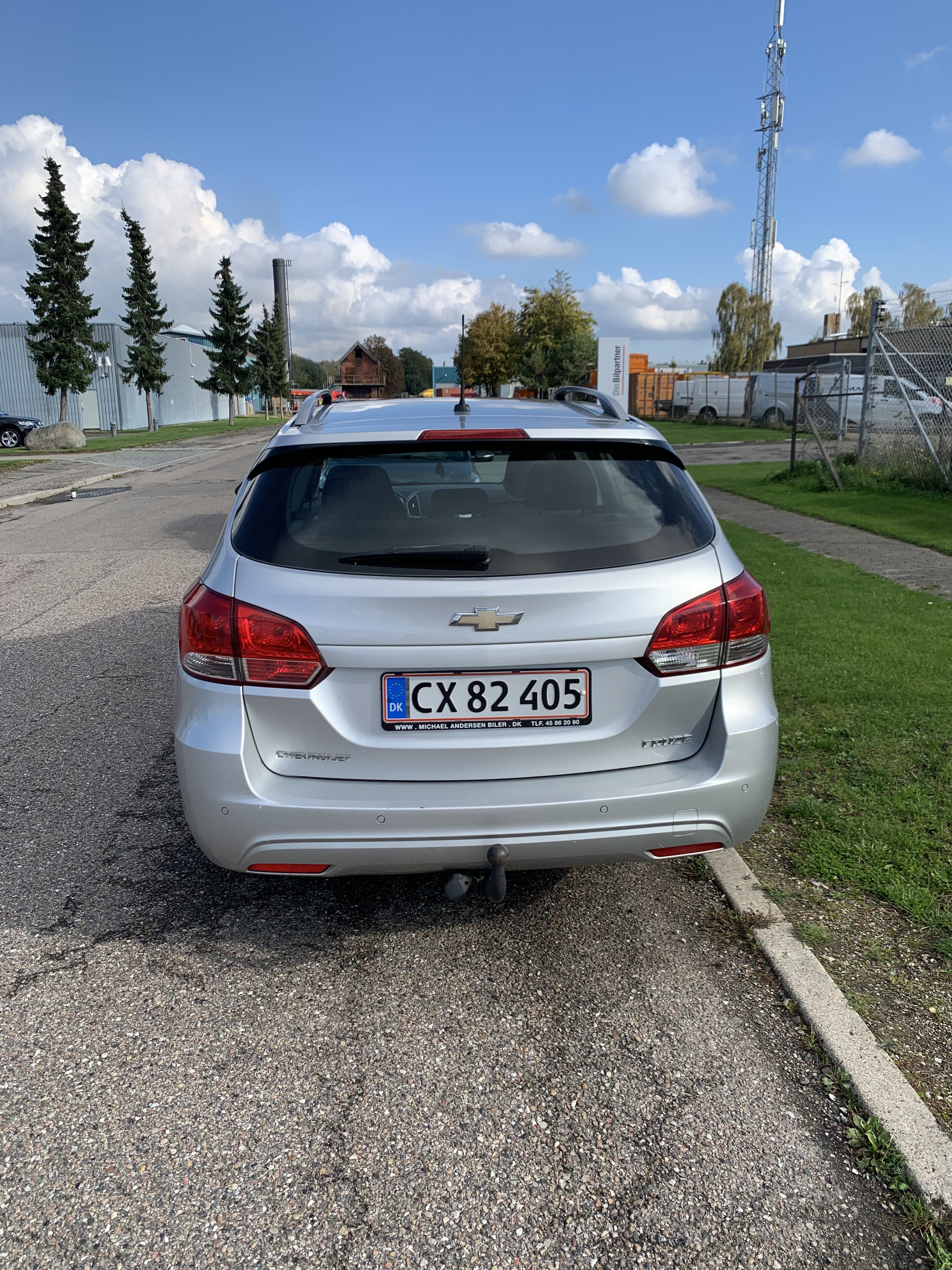 Grå Chevrolet Cruze fra 2013