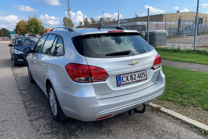 Grå Chevrolet Cruze fra 2013