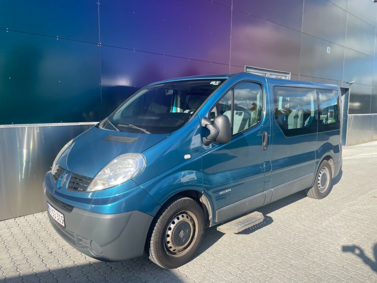 Grøn Renault Trafic T29 fra 2008