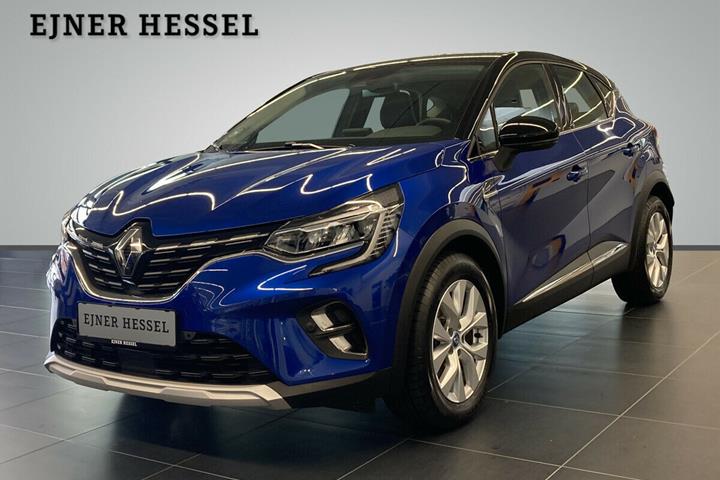 Blå Renault Captur fra 2020