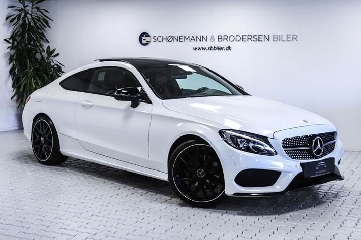 Hvid Mercedes C220 d fra 2016