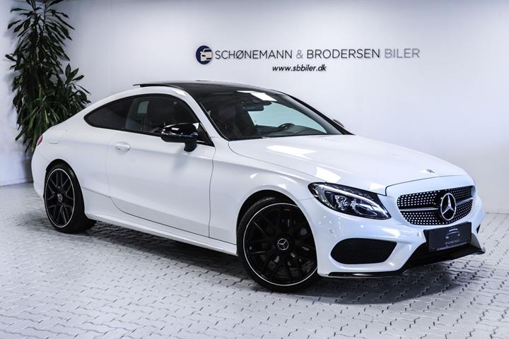 Hvid Mercedes C220 d fra 2016