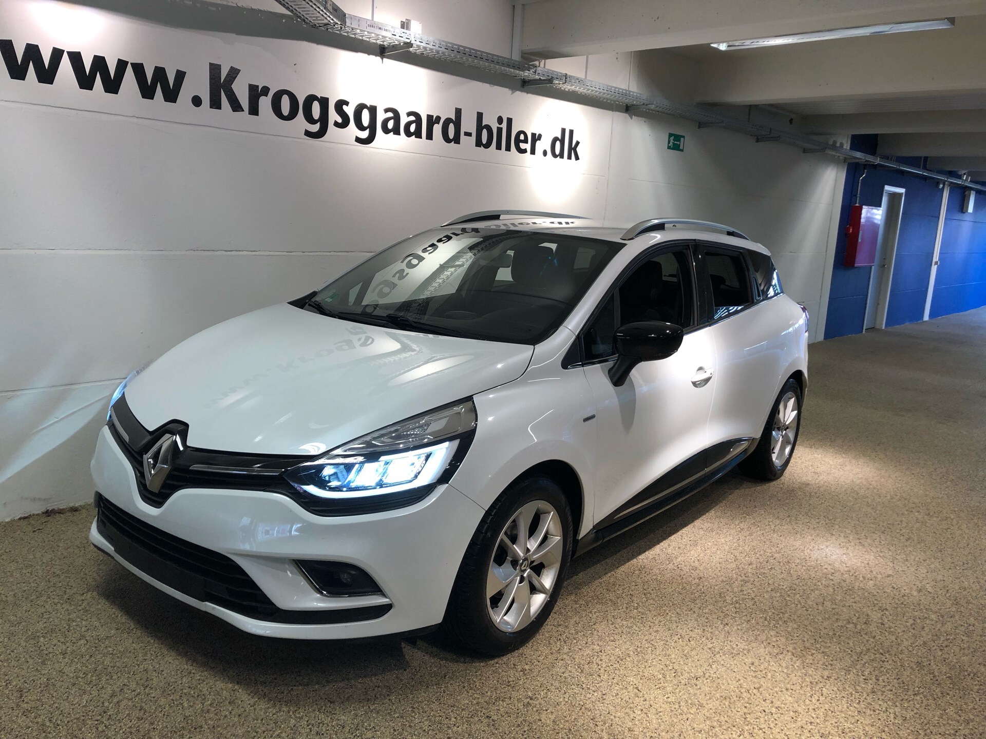 Hvid Renault Clio fra 2017