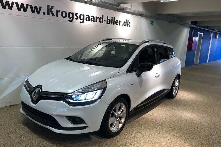 Hvid Renault Clio fra 2017