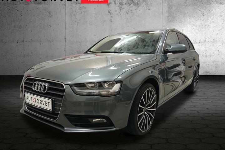 Grå Audi A4 fra 2013