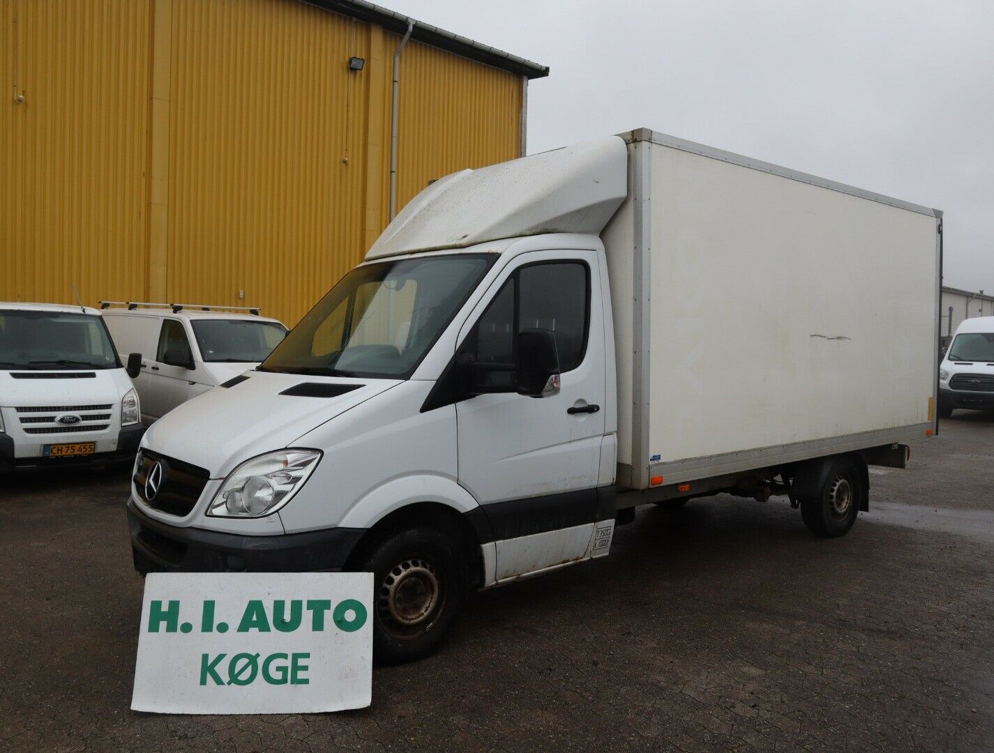 Hvid Mercedes Sprinter 315 fra 2010