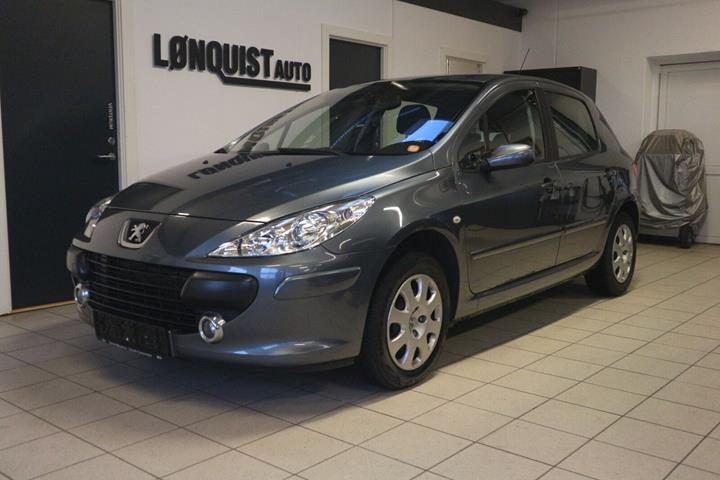 Grå Peugeot 307 fra 2005
