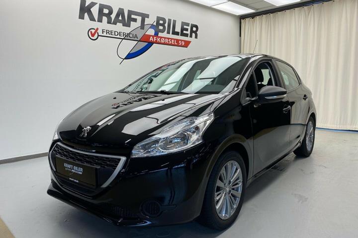 Grå Peugeot 208 fra 2014