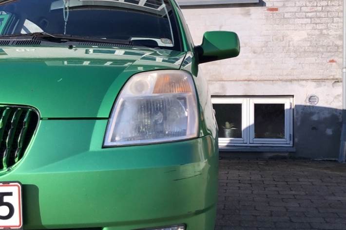 Grøn Kia Picanto fra 2005