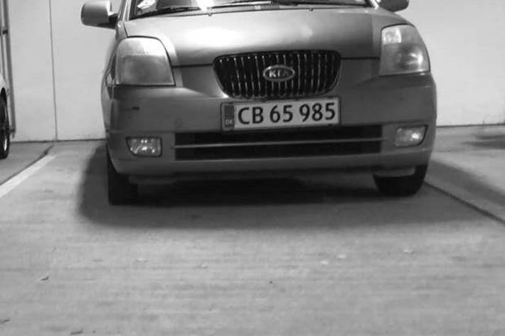 Grøn Kia Picanto fra 2005