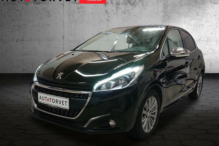 Sort Peugeot 208 fra 2016
