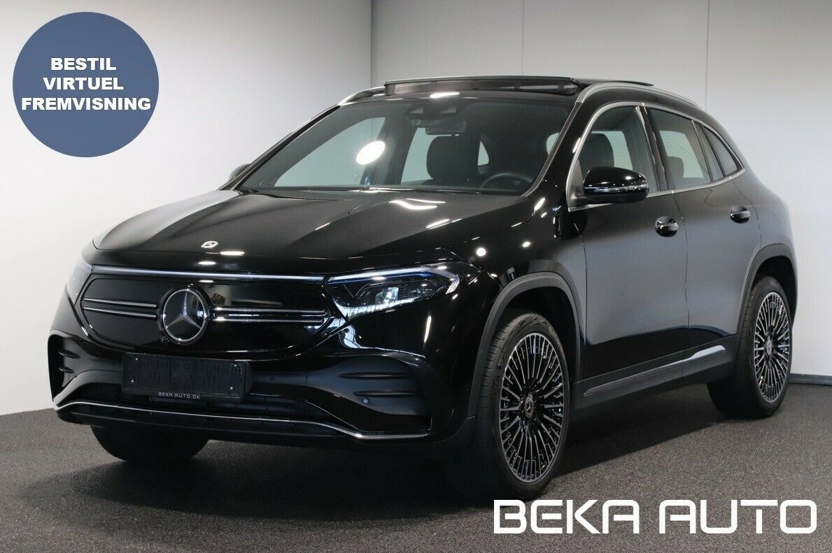 Sort Mercedes EQA250 fra 2021