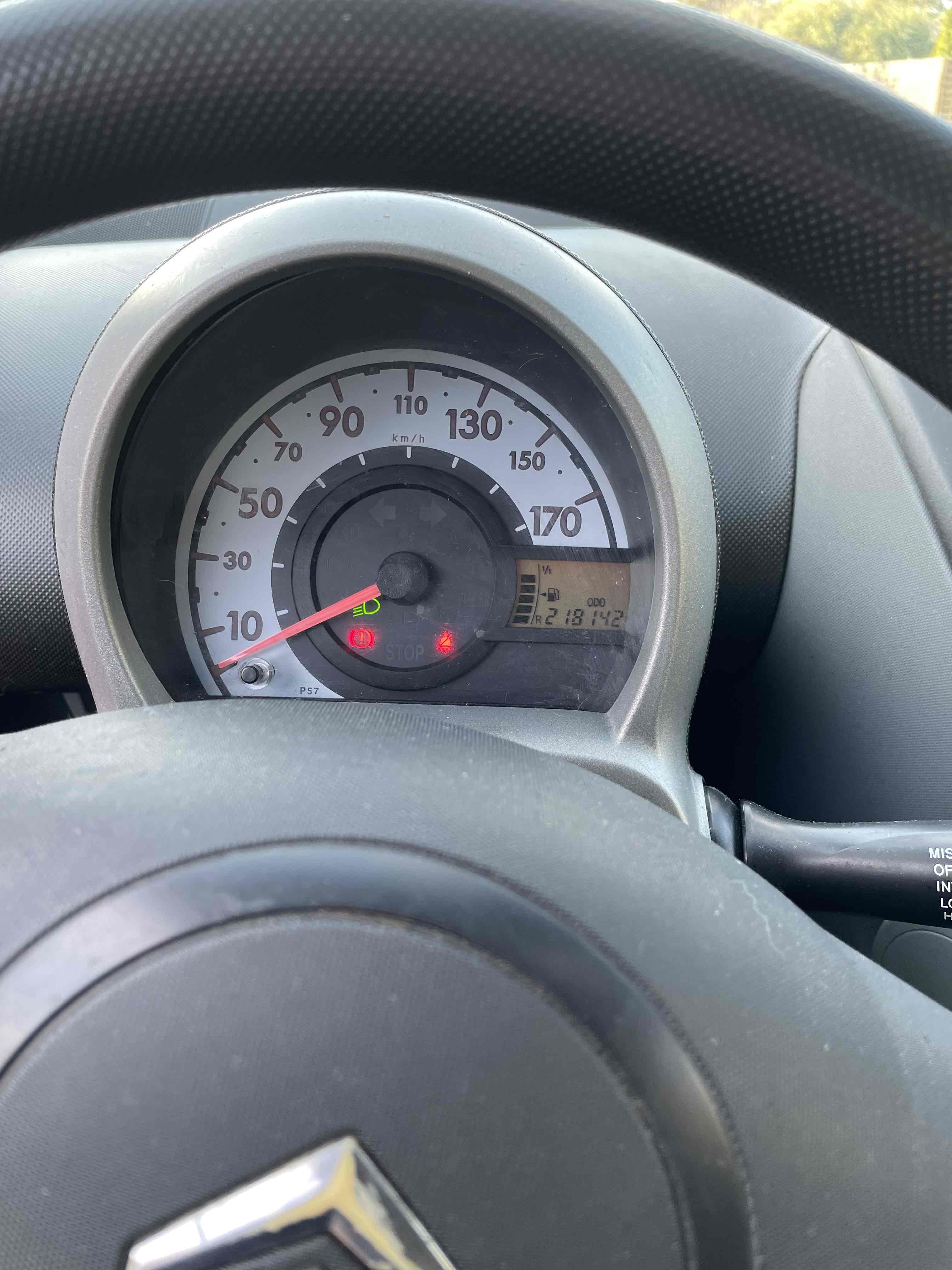 Rød Citroën C 4 fra 2006