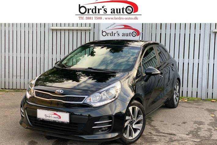 Sort Kia Rio fra 2016