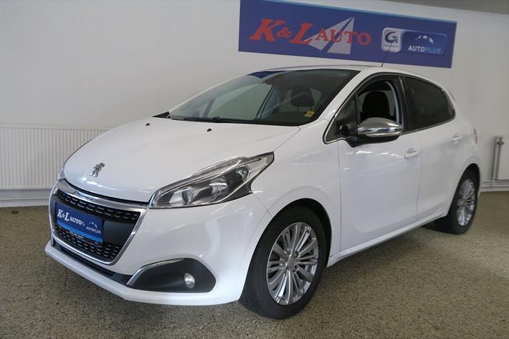 Hvid Peugeot 208 fra 2016