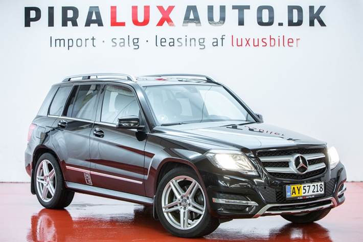 Grå Mercedes GLK220 fra 2013