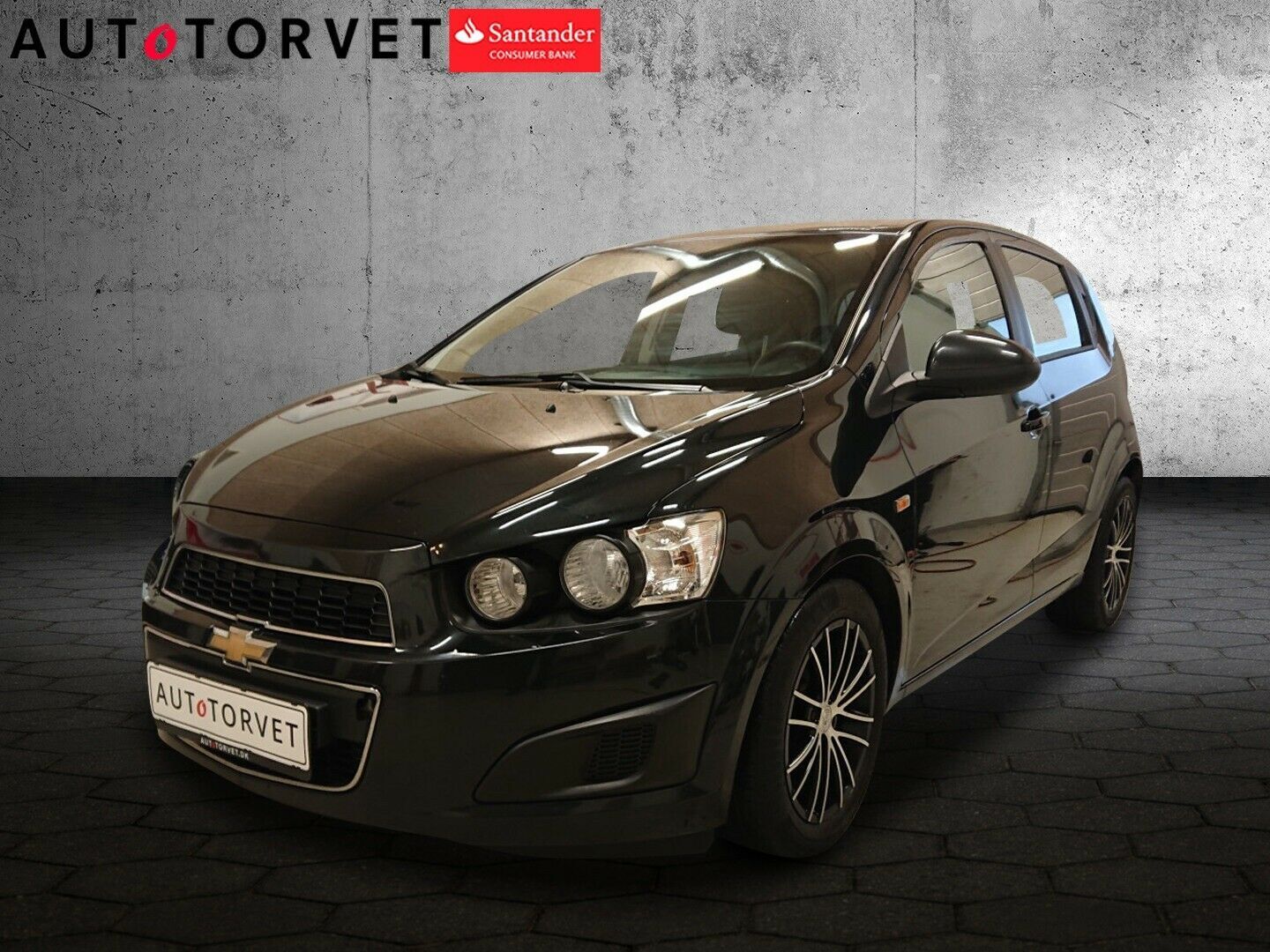 Sort Chevrolet Aveo fra 2012