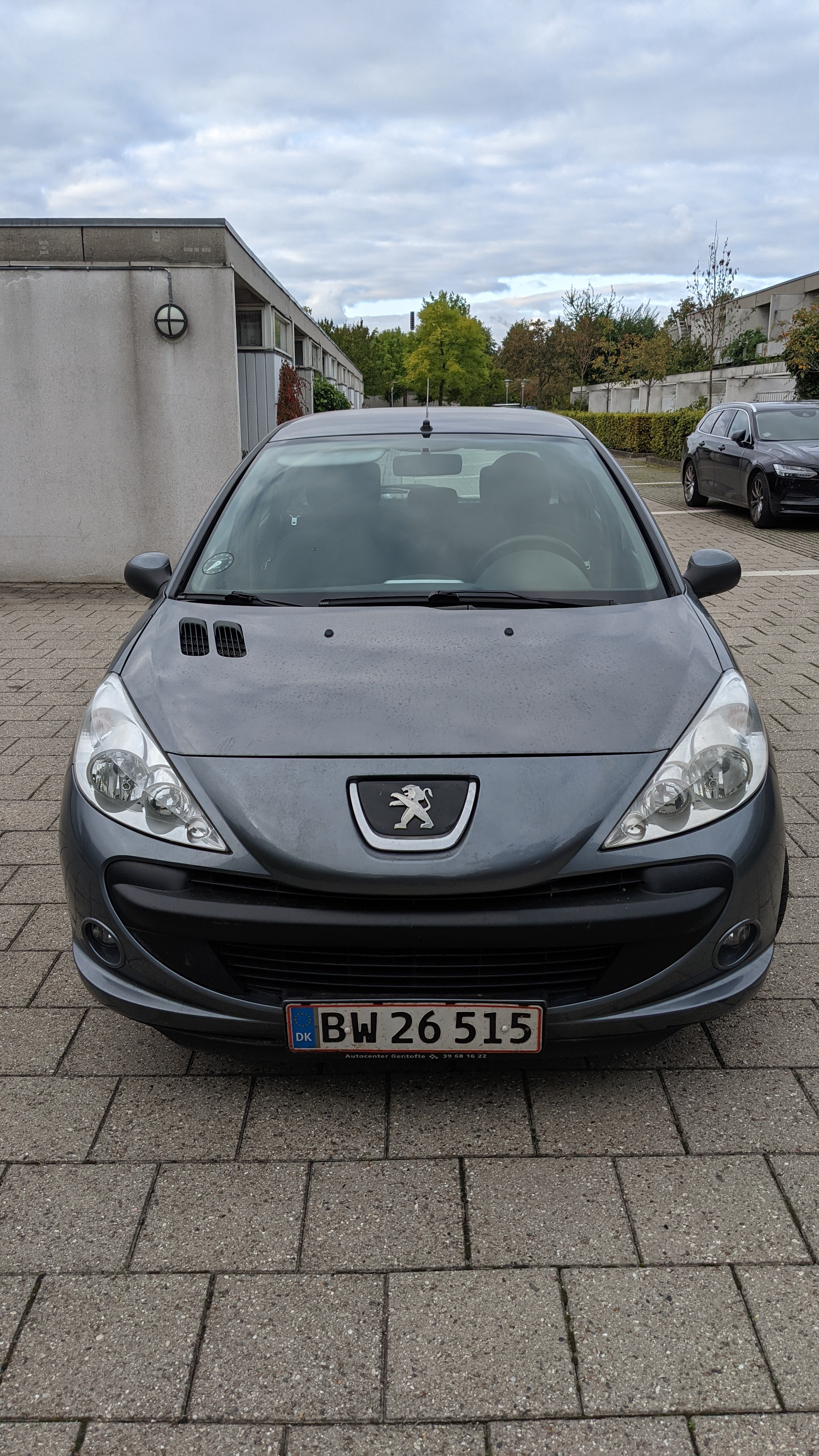 Grå Peugeot 206+ fra 2010