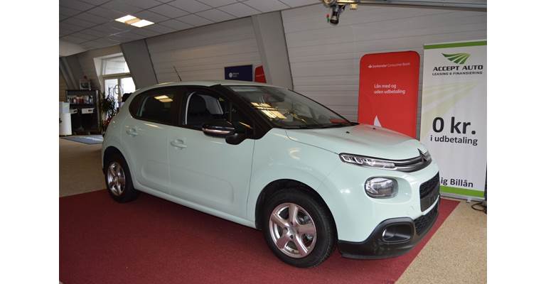 Citroen C3 PureTech 110 Stop&Start Shine (Årgang 01/2017 - 05/2018)