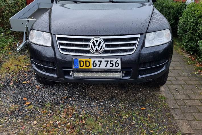 Sort VW Touareg fra 2005
