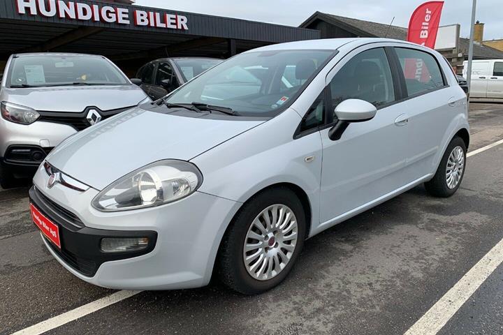 Grå Fiat Punto Evo fra 2010