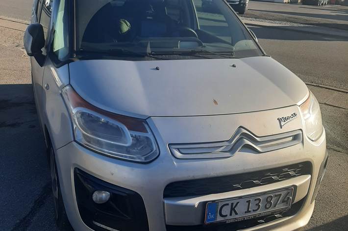 Grå Citroën C3 Picasso fra 2012