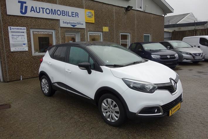 Hvid Renault Captur fra 2016