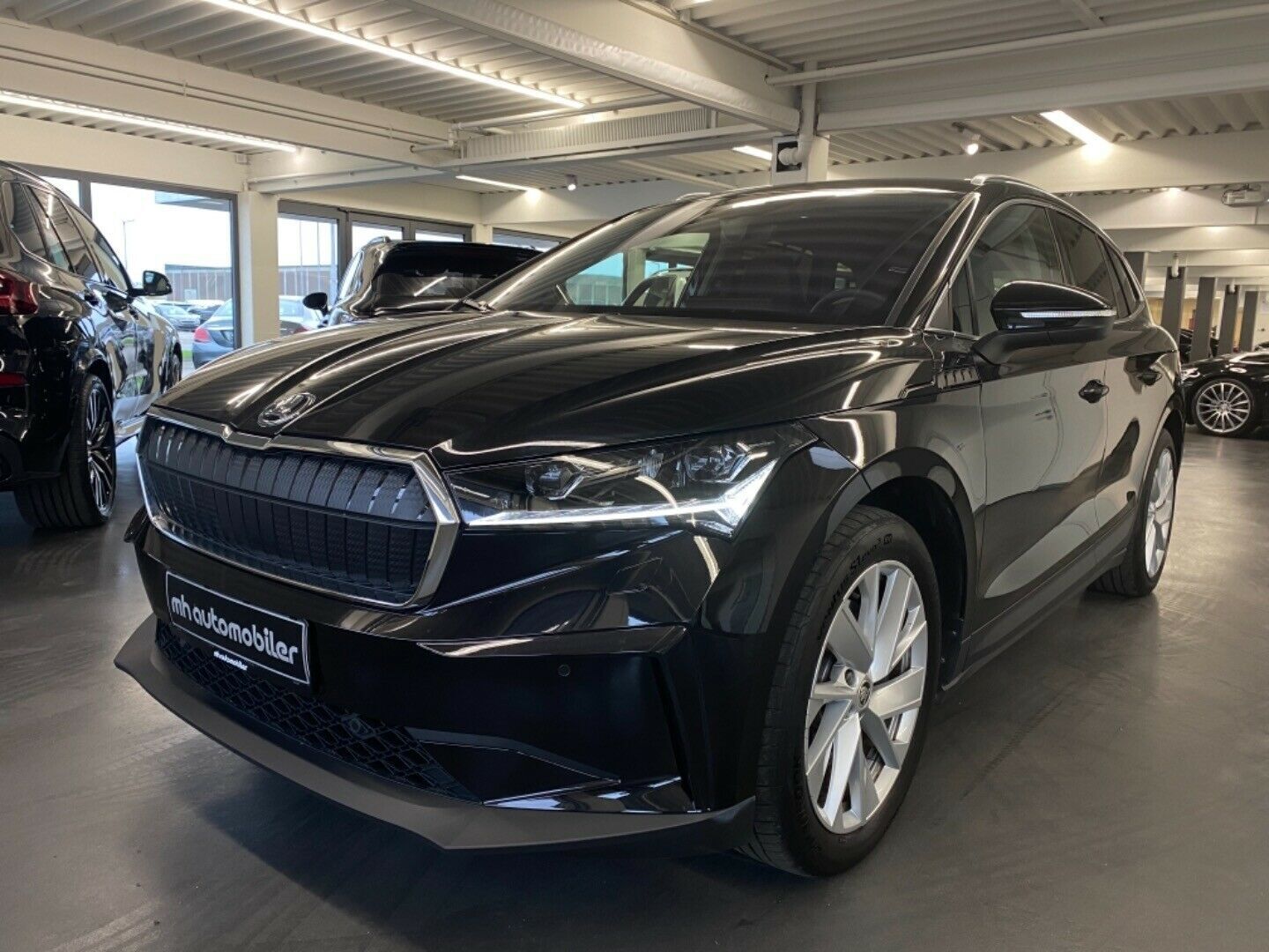 Sort Skoda Enyaq fra 2021