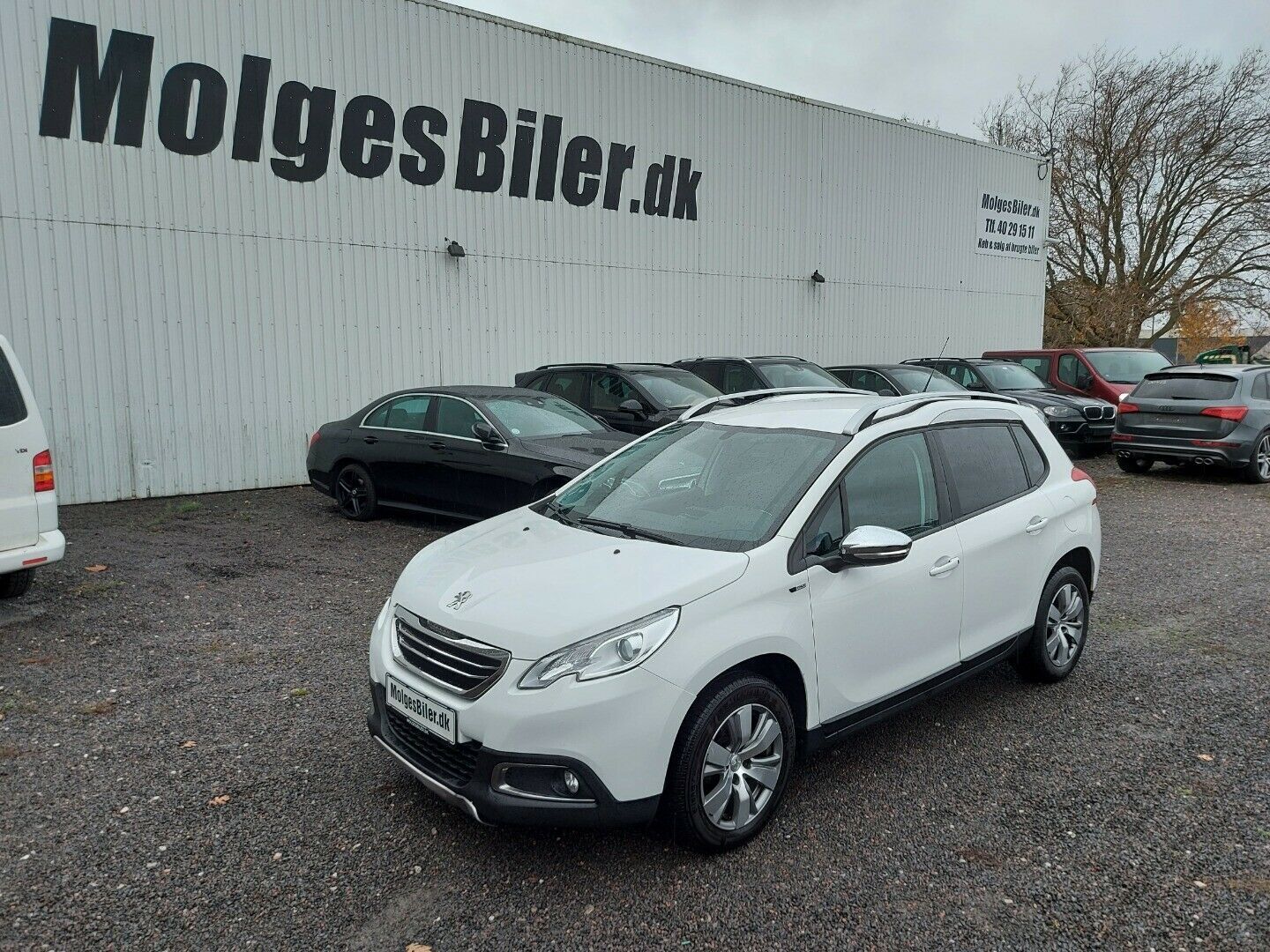 Hvid Peugeot 2008 fra 2016