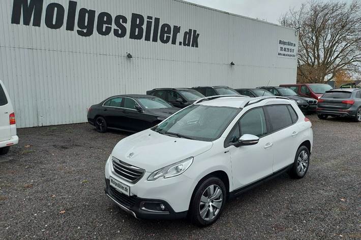 Hvid Peugeot 2008 fra 2016