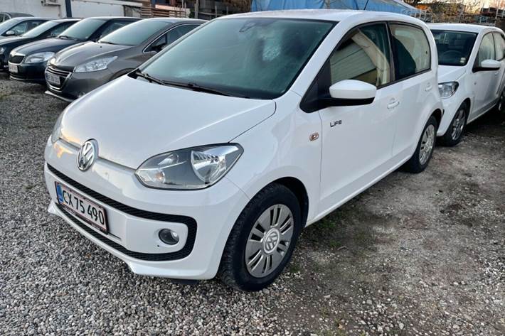Hvid VW UP! fra 2014