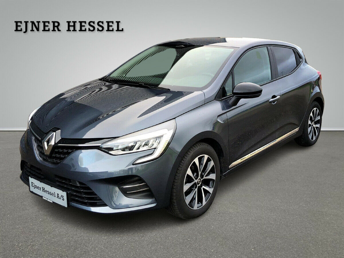 Grå Renault Clio V fra 2020