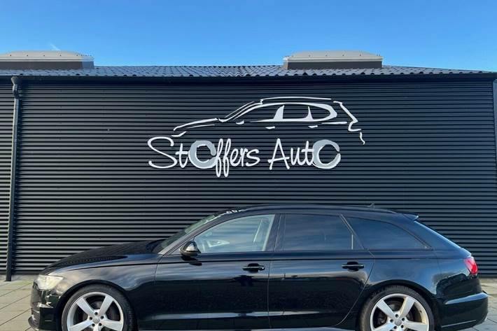 Grå Audi A6 fra 2014