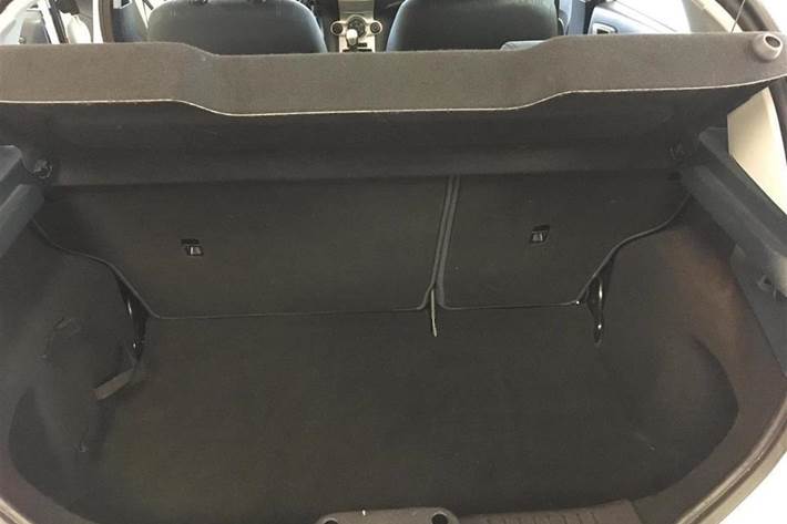 Hvid Ford Fiesta fra 2012