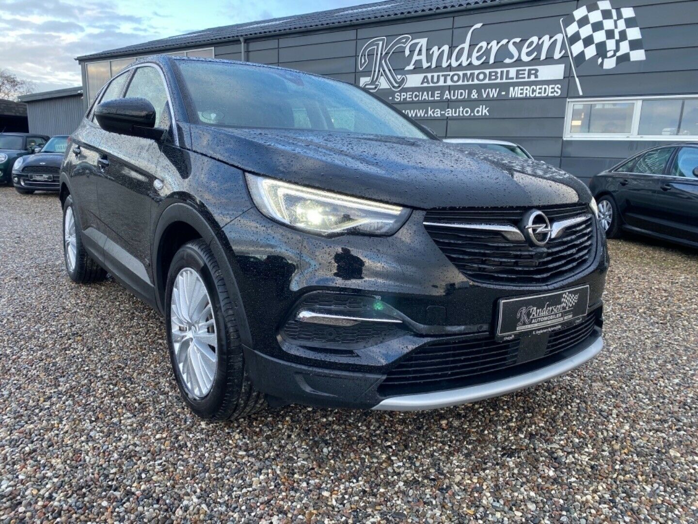 Grå Opel Grandland X fra 2020