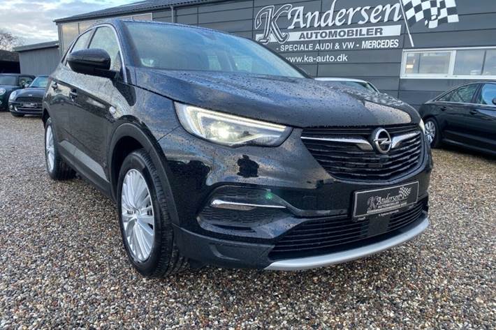 Grå Opel Grandland X fra 2020