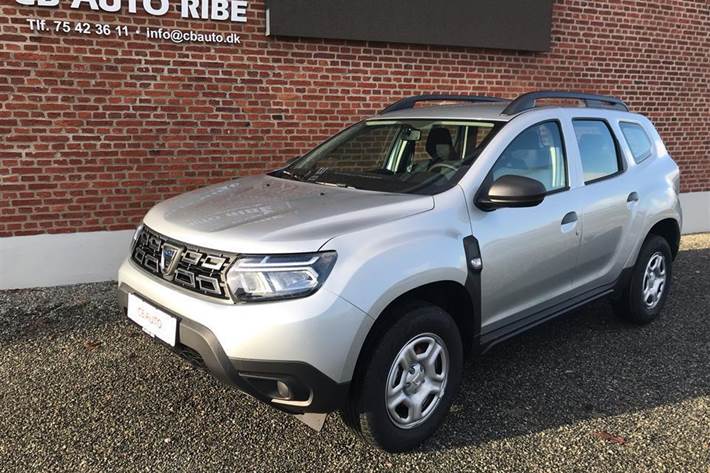 Grå Dacia Duster fra 2021