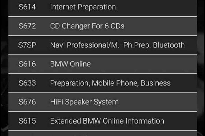 Sort BMW 120 fra 2010
