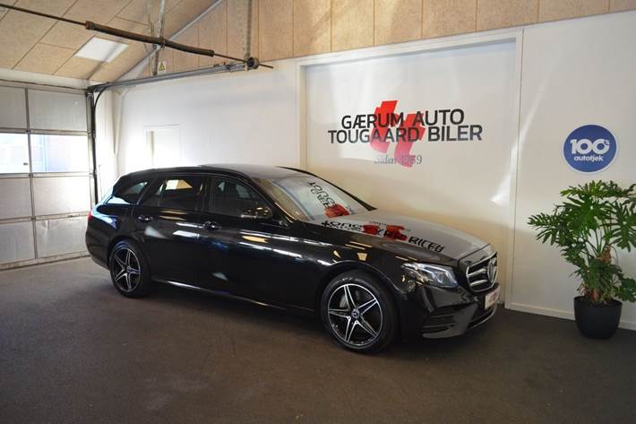 Grå Mercedes E300 de fra 2019