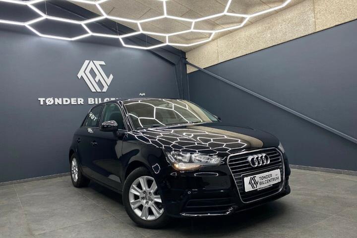 Sort Audi A1 fra 2013