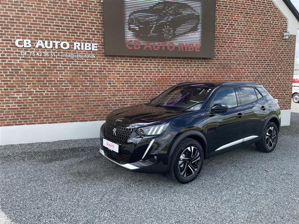 Sort Peugeot 2008 fra 2021
